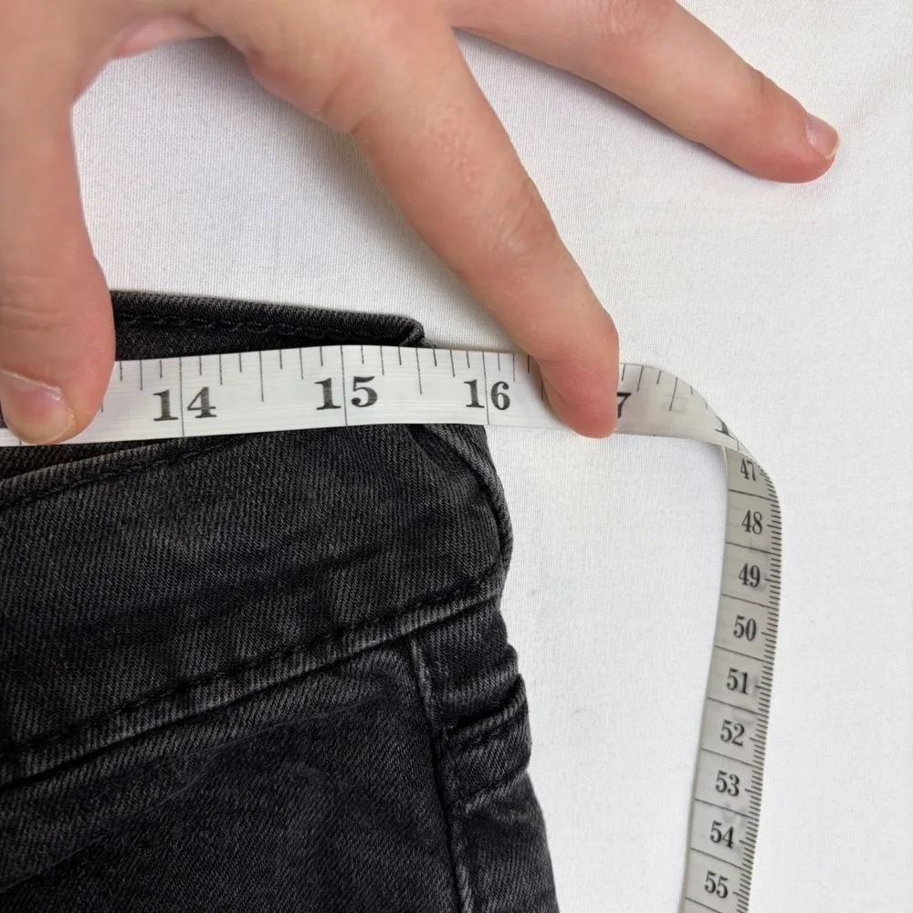 Levis 514 Straight Fit Mens Jeans Black Faded Denim 34x30 (Actual‎ 31x27)